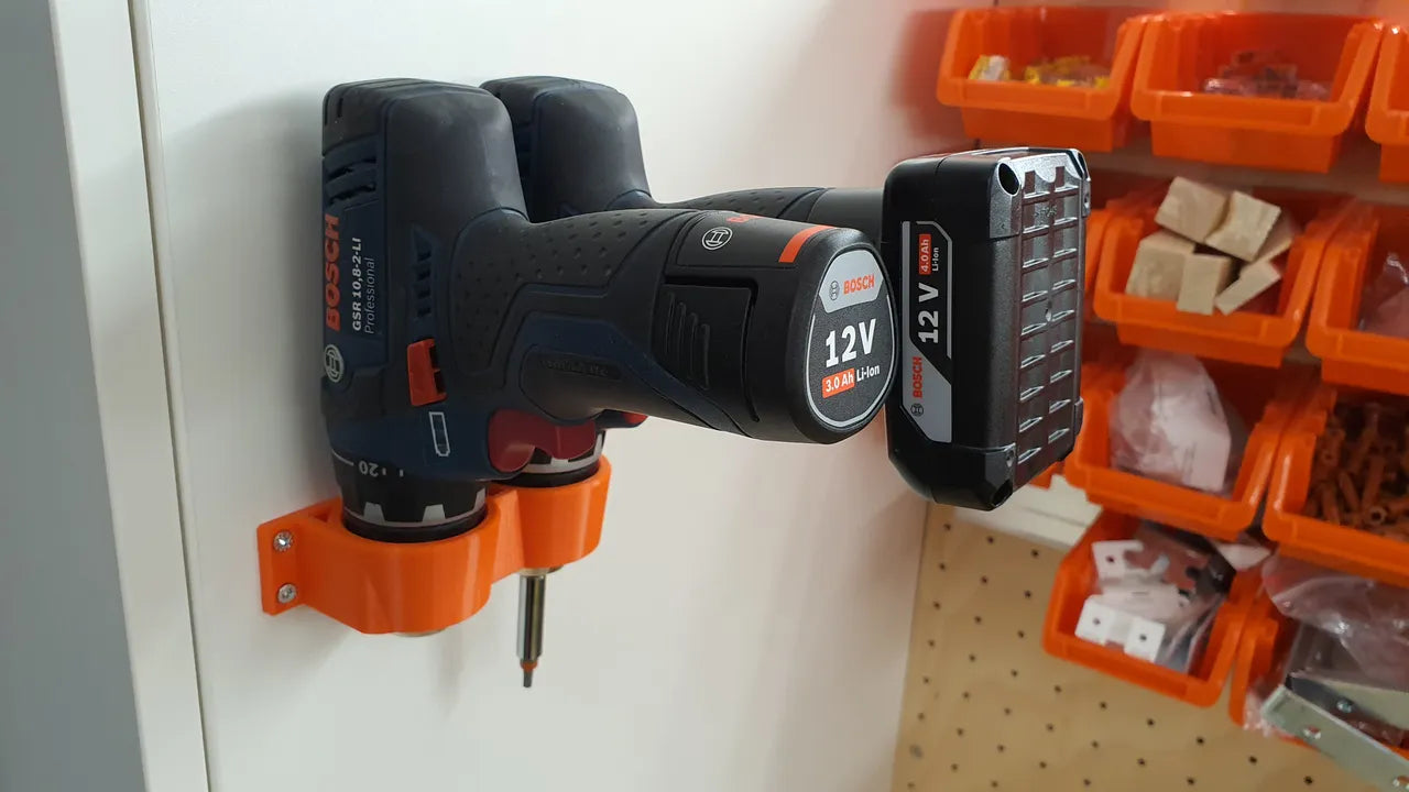 Βάση Τοίχου για Εργαλεία Bosch 12V – Συμβατή με Bosch GSR 12V-15