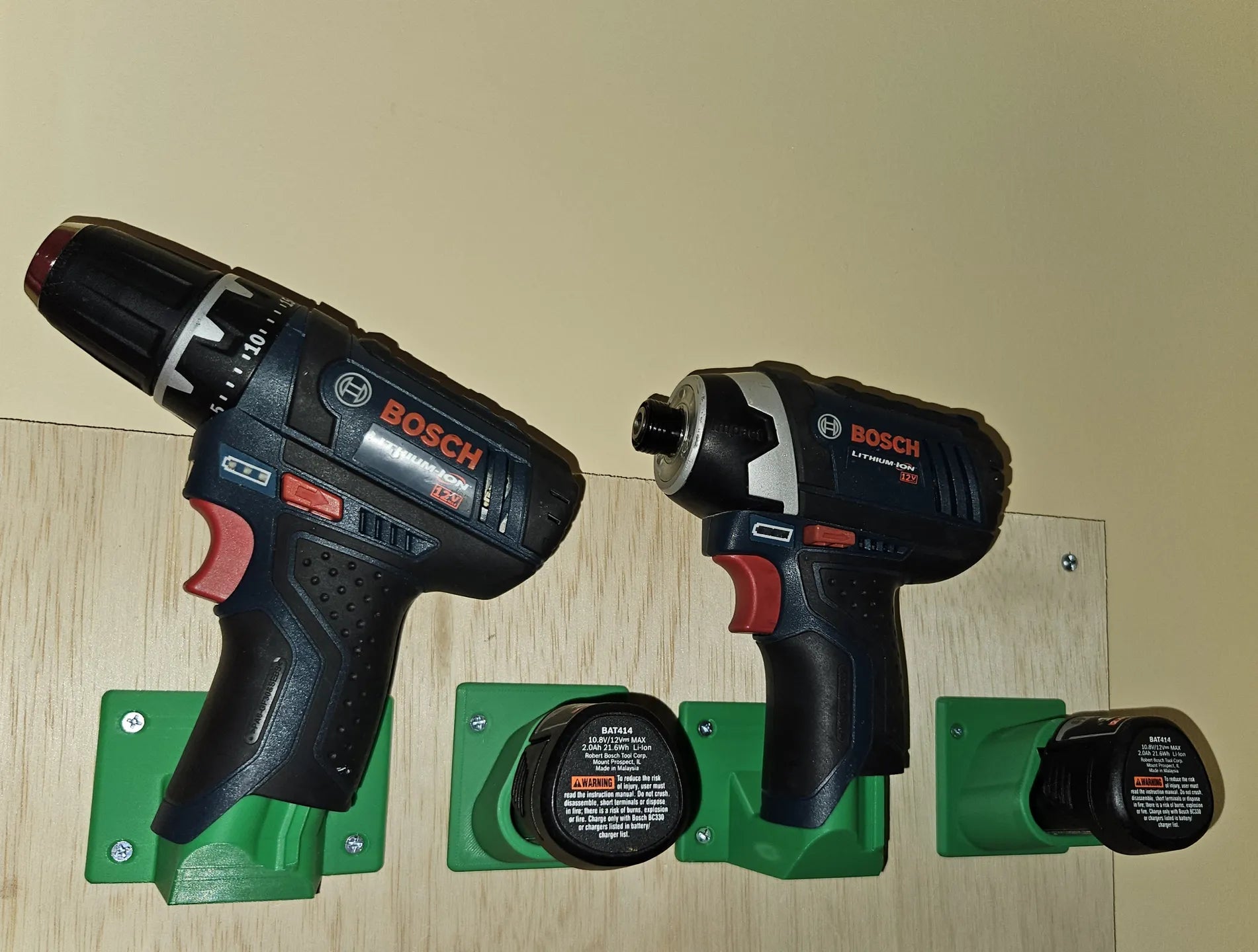 Βάσεις Τοίχου για Bosch Professional 12V / 10.8V