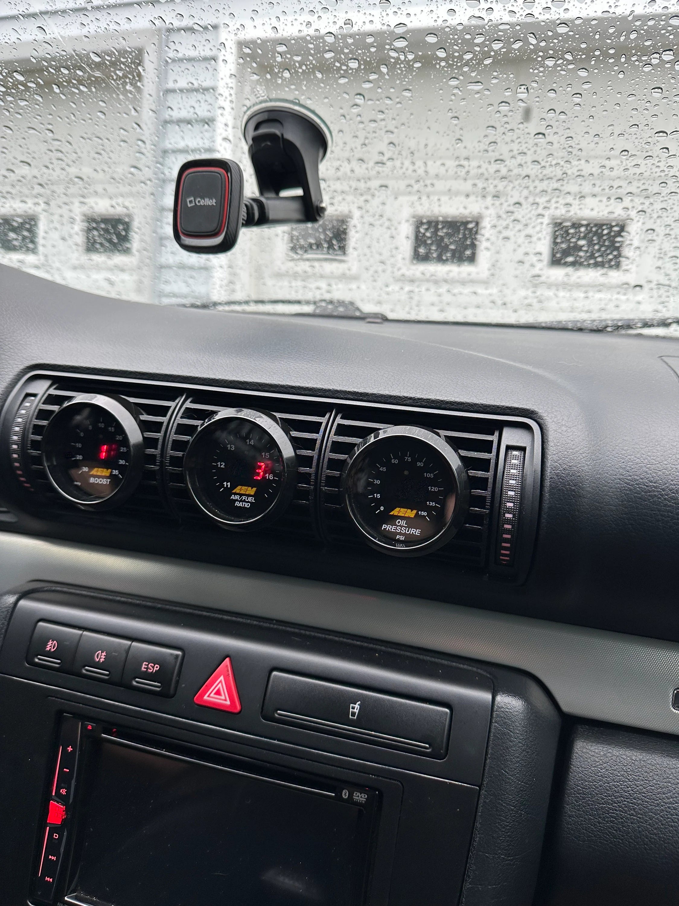 Βάση Οργάνου 52mm για Αεραγωγό Audi A4 B5