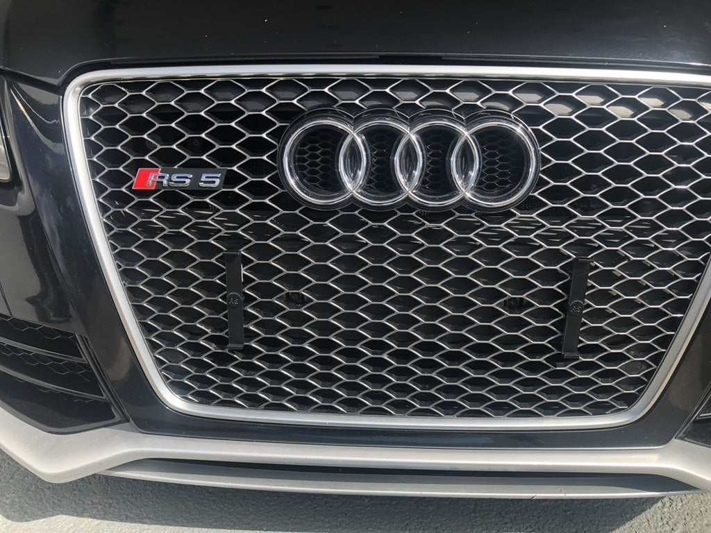 Audi RS Grille Number Plate Holder