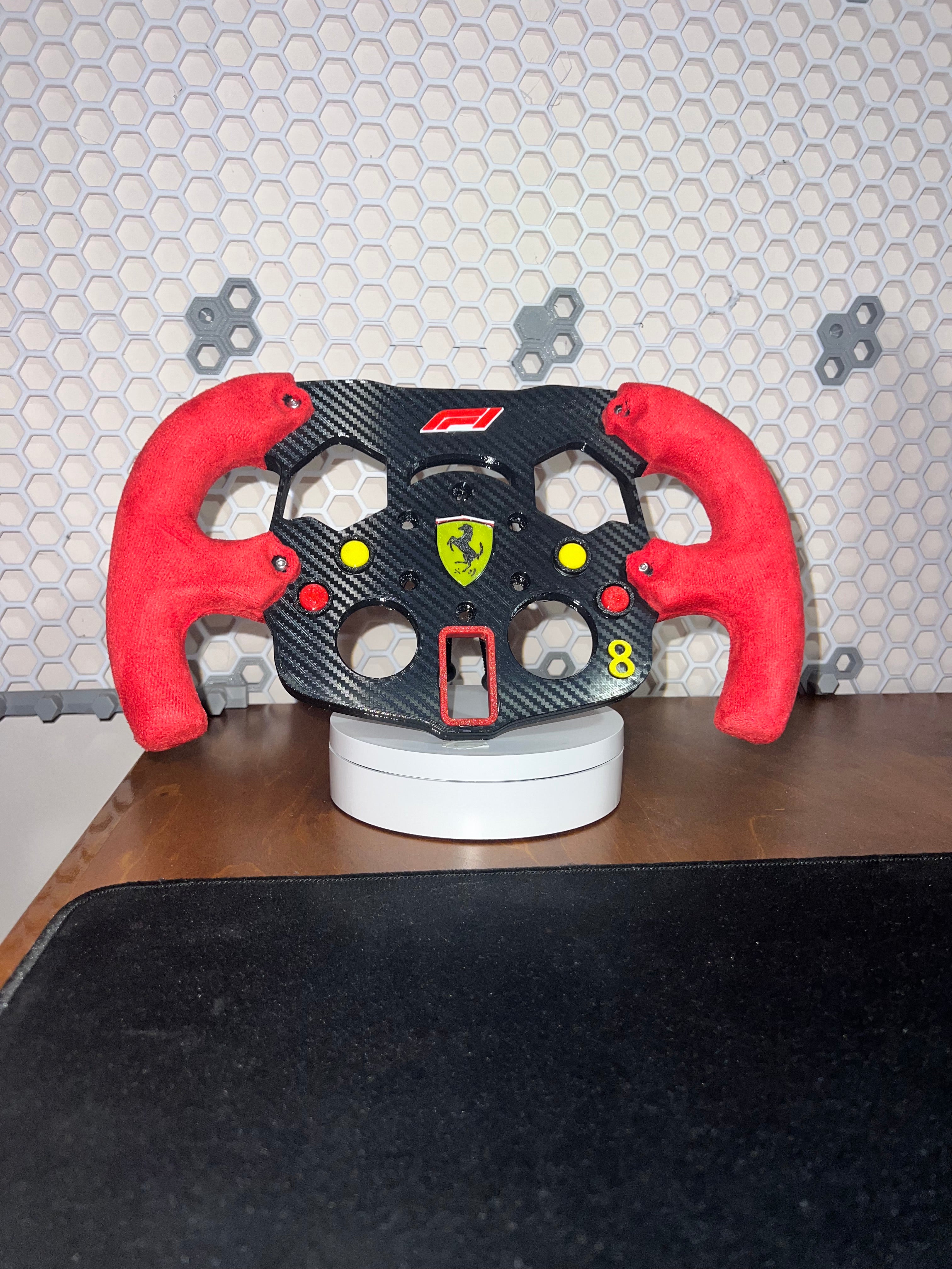 Custom Τιμόνι Racing F1 Red Bull Style 3D Printed για Logitech G29, G920, G923