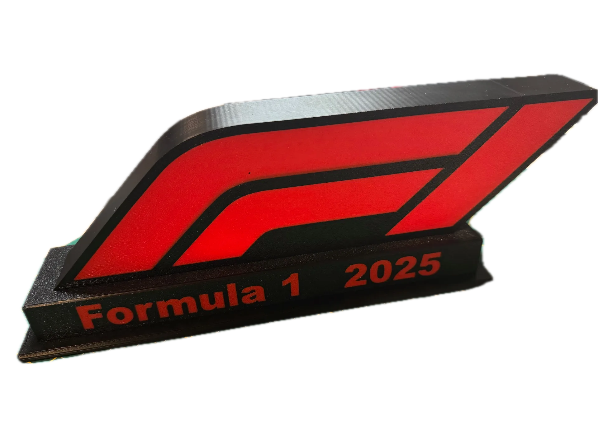 Formula 1 F1 φωτιζόμενο λογότυπο επιτραπέζιο