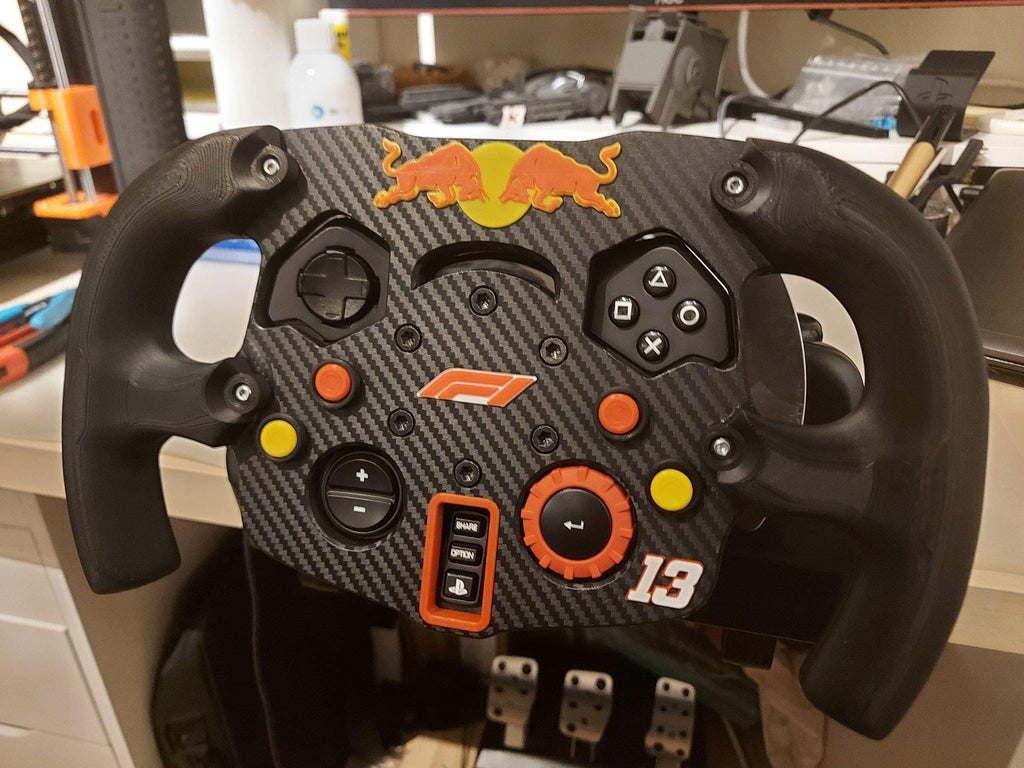 Logitech G29 – Κάλυμμα Τιμονιού F1 Red Bull Mod
