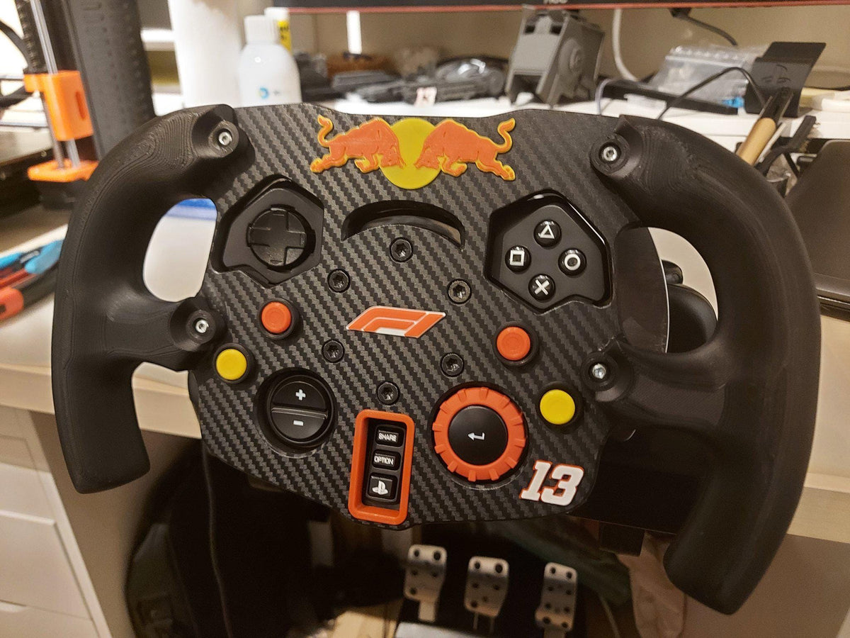 Logitech G29 – Κάλυμμα Τιμονιού F1 Red Bull Mod