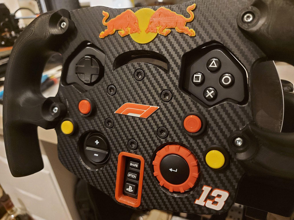 Logitech G29 – Κάλυμμα Τιμονιού F1 Red Bull Mod
