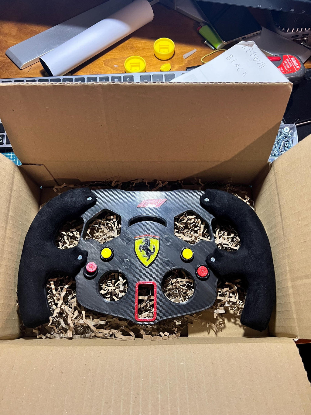 Logitech G29 – Κάλυμμα Τιμονιού F1 Red Bull Mod