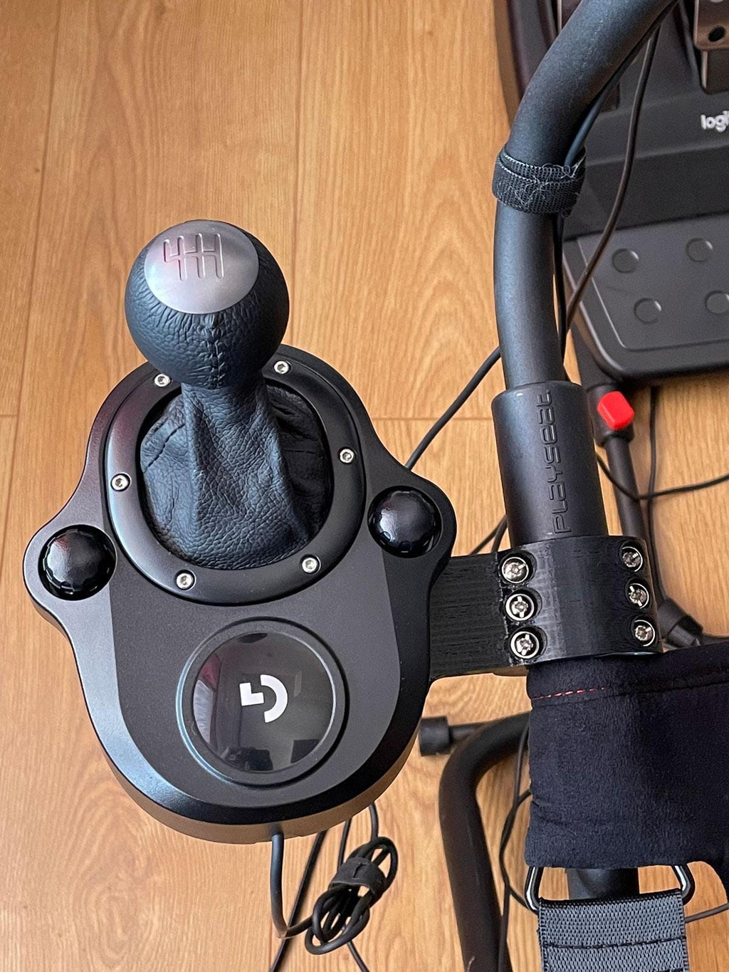 Βάση Λεβιέ Ταχυτήτων Logitech G29 – 3D Εκτυπωμένος Βραχίονας για Sim Racing Κάθισμα