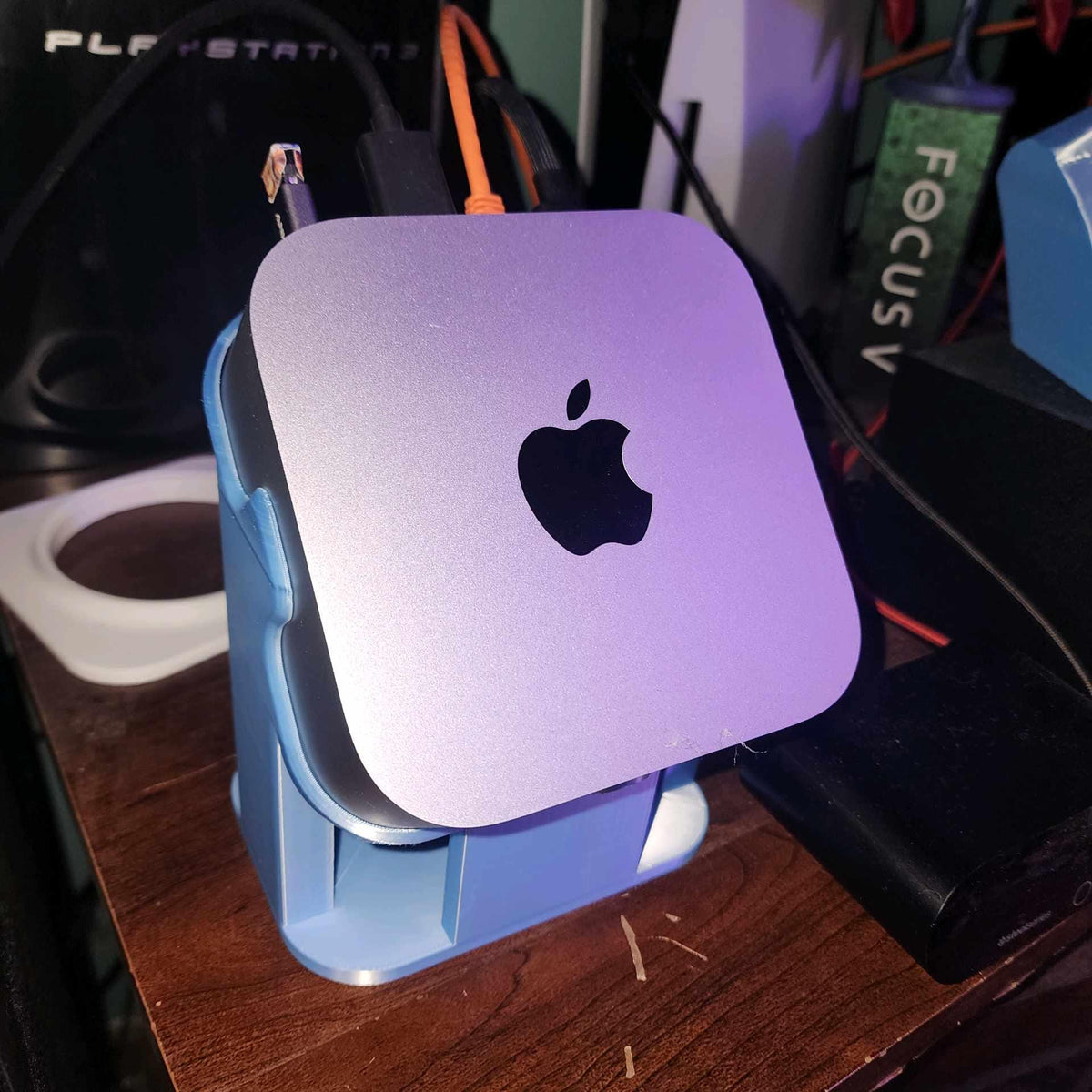 Βάση Mac Mini M4 – Οργανωτής Γραφείου για Apple Mac Mini – Μινιμαλιστική Βάση