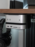 Βάση Κάτω από το Γραφείο για Mac Mini M4 με Dock – Στήριγμα για Mac Mini & Ugreen Dock – Εξοικονόμηση Χώρου