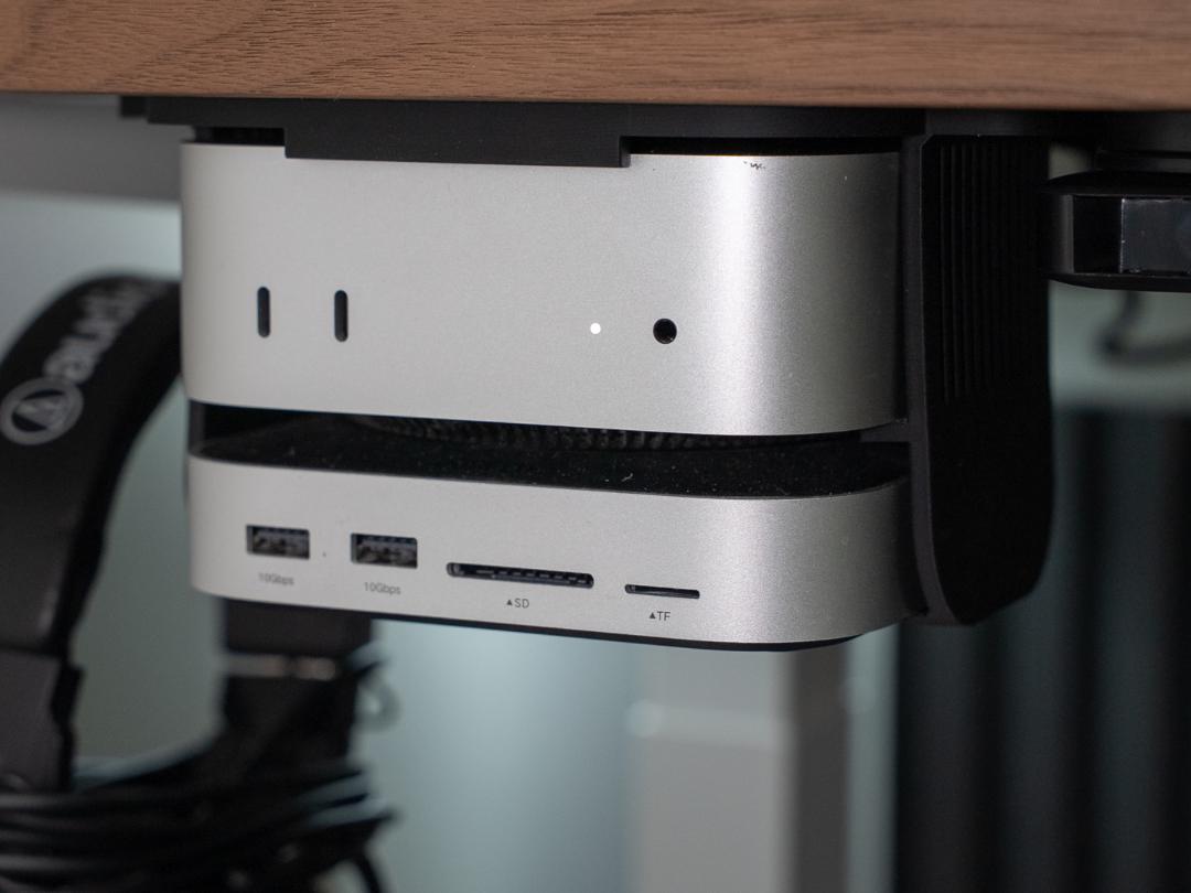 Βάση Κάτω από το Γραφείο για Mac Mini M4 με Dock – Στήριγμα για Mac Mini & Ugreen Dock – Εξοικονόμηση Χώρου