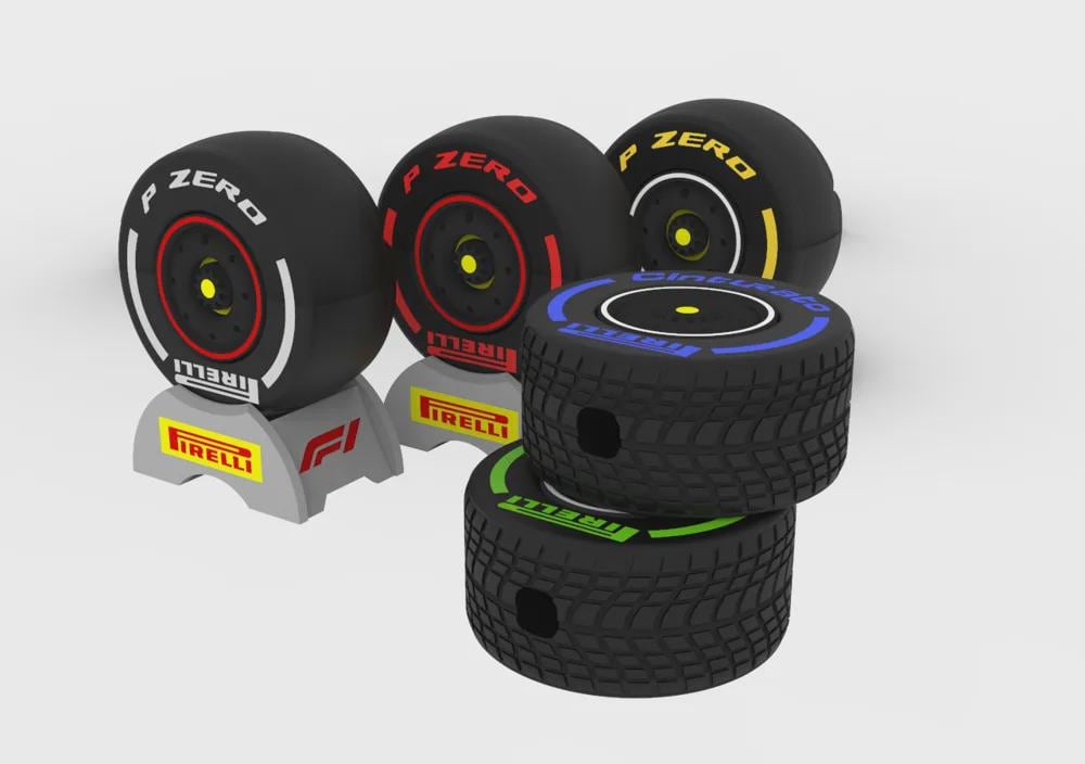 Θήκη AirPods σε Στυλ Ελαστικού F1 Pirelli – Θήκη Ασύρματων Ακουστικών P ZERO – Motorsport Κάλυμμα AirPods