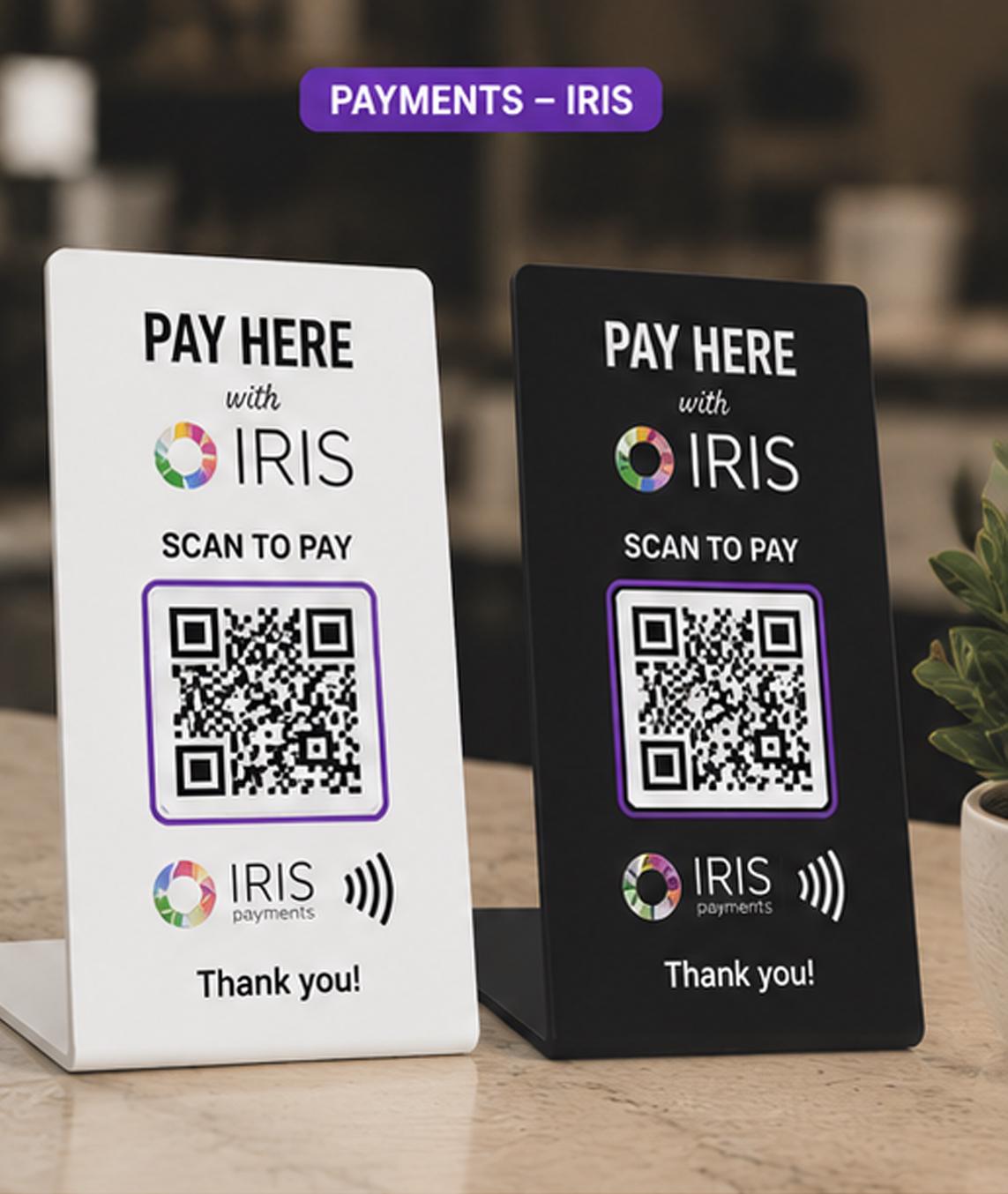 Custom Βάση QR Code για Google Reviews, Πληρωμές & Social Media | Προσωποποιημένη Επιχειρηματική Πινακίδα QR