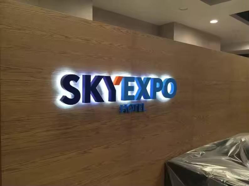 Custom 3D LED Επιχειρηματική Πινακίδα – Φωτιζόμενο Λογότυπο Τοίχου για Καταστήματα & Γραφεία
