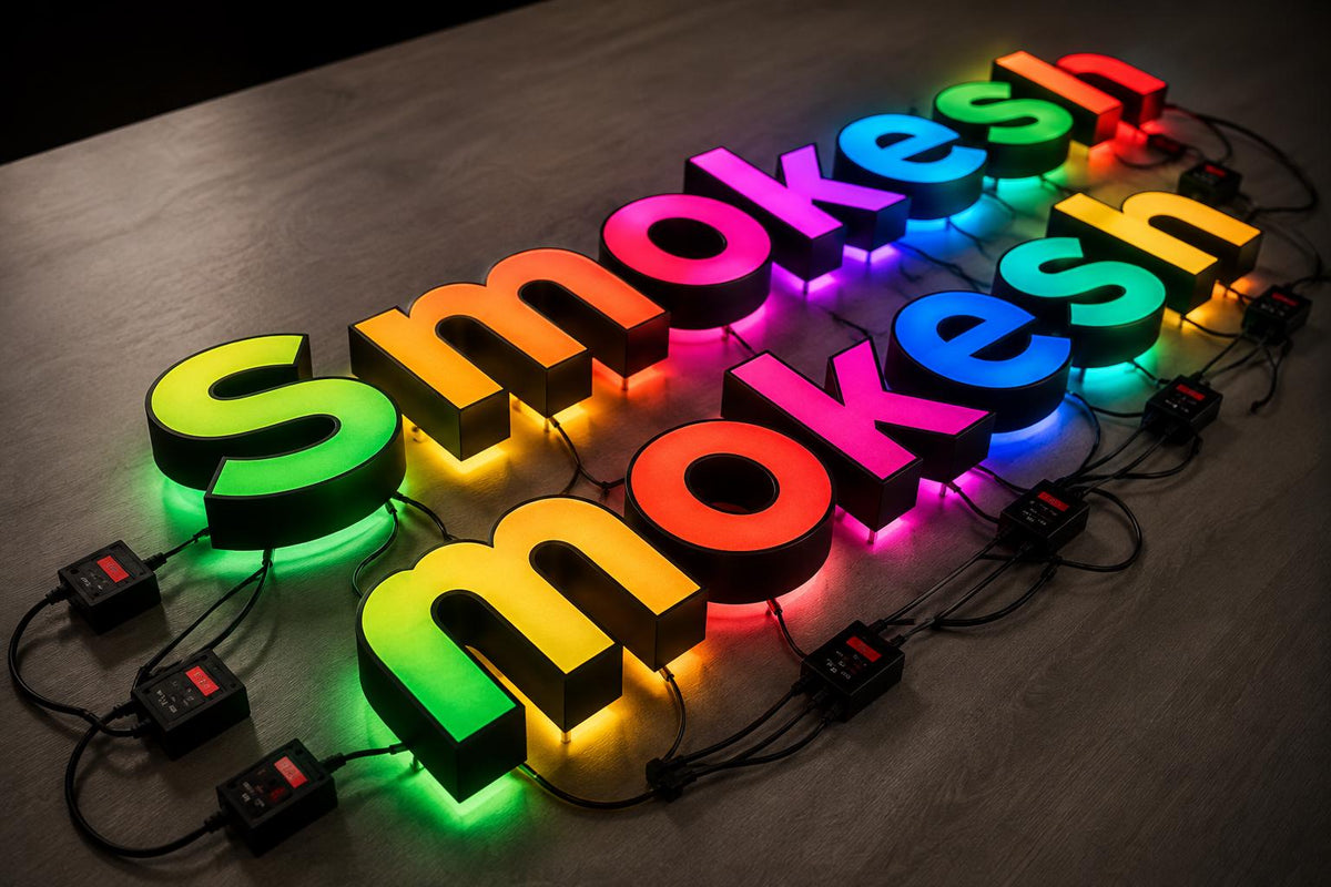 Custom 3D LED Επιχειρηματική Πινακίδα – Φωτιζόμενο Λογότυπο Τοίχου για Καταστήματα & Γραφεία