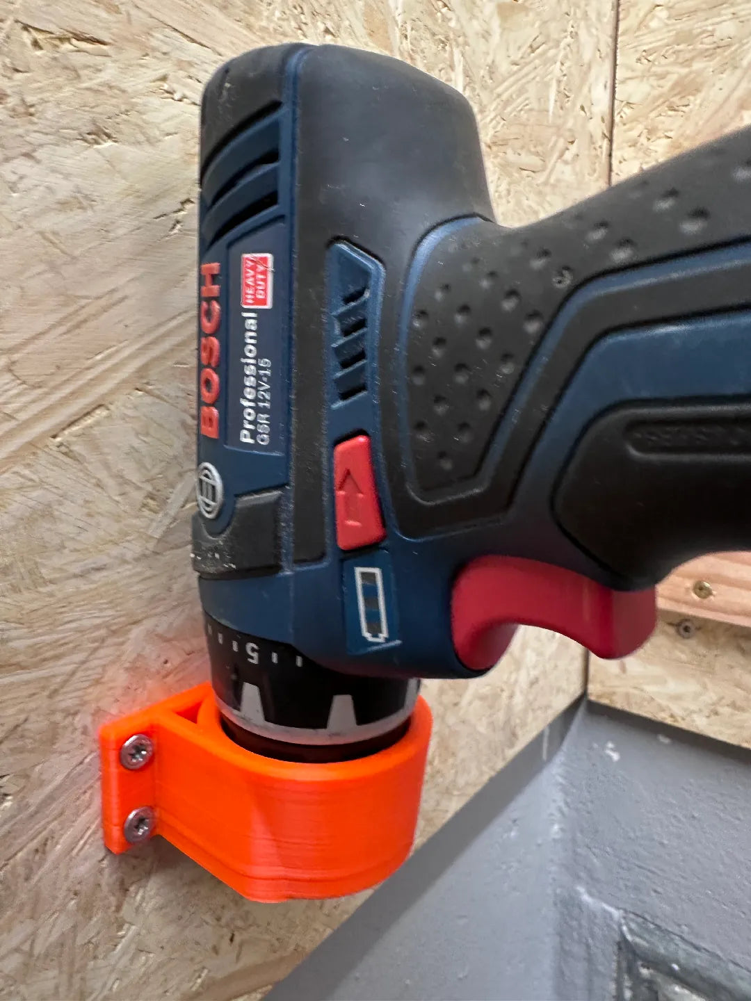 Βάση Τοίχου για Εργαλεία Bosch 12V – Συμβατή με Bosch GSR 12V-15