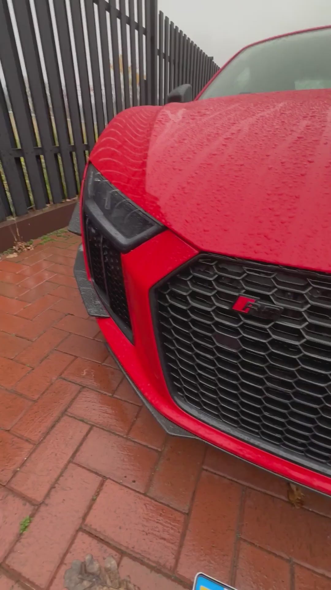 Audi RS Grille Number Plate Holder