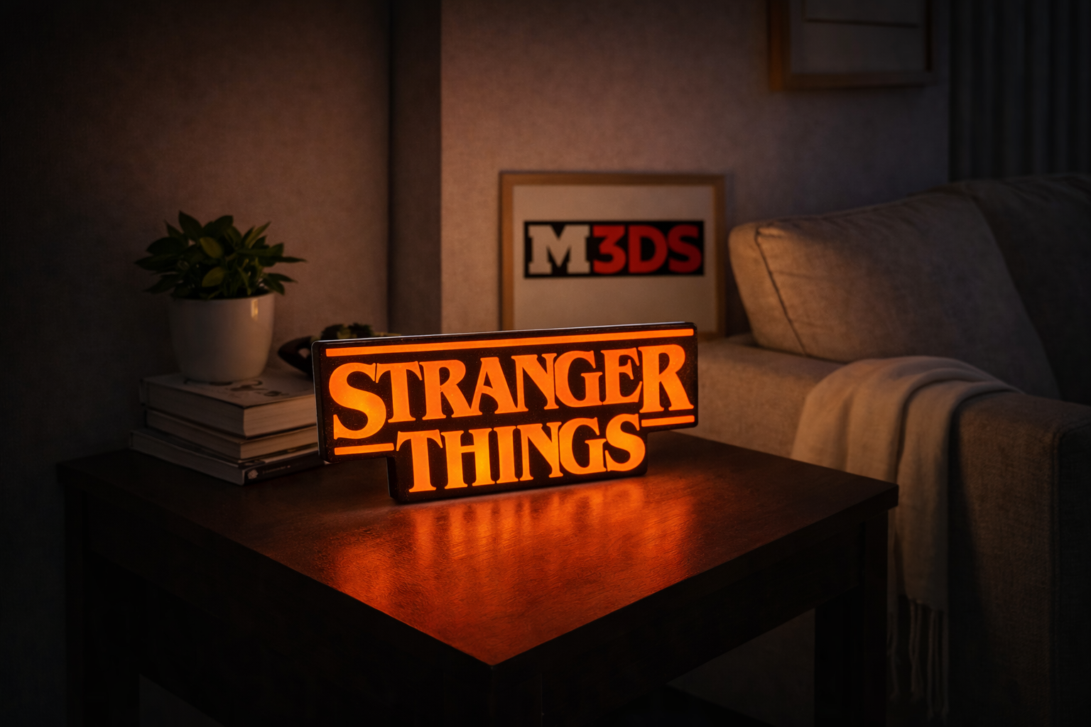 Stranger Things LED Φωτιστικό