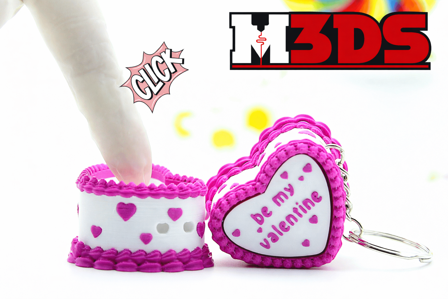 Clicker Καρδιά Τούρτα